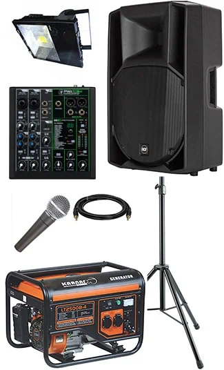 השכרת הגברה למסיבת טבע 1 