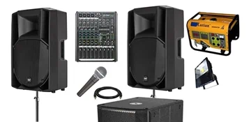 הגברה למסיבות טבע