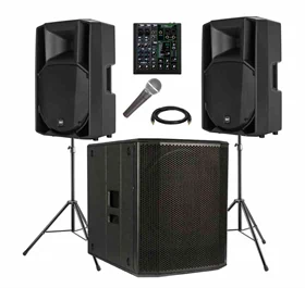 השכרת ציוד הגברה חבילה - 712 סאב | 08